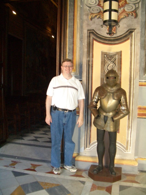 Dan measures up to the Knights of Malta