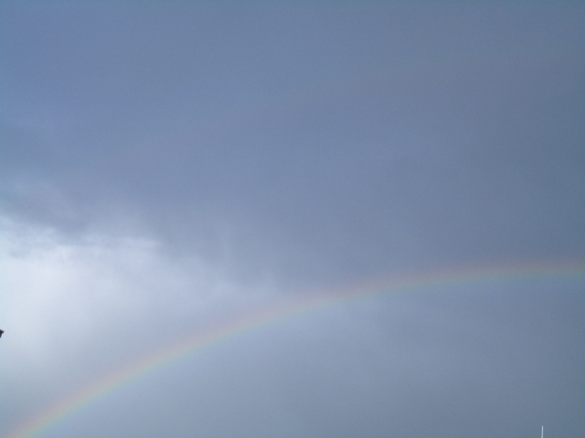 Rainbow in Leicester Square